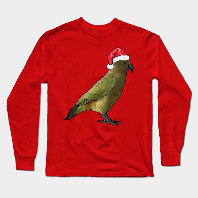 Santa Kea Long Sleeve T-Shirt by Meowmaddie